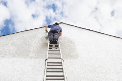Peinture extérieure à Héronchelles — façades et ravalement